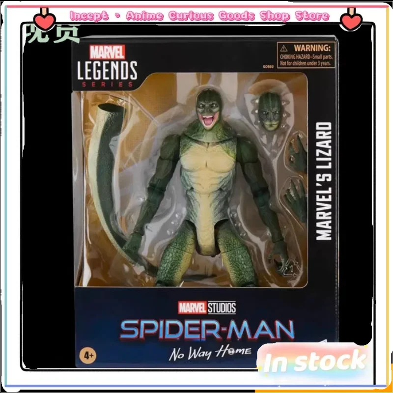 

In Stock Hasbro Marvel Legends Dr. Lizard Spider-Man Villain 1/12 Joint Movable Luxury Suit Fans Love Collection Gifts