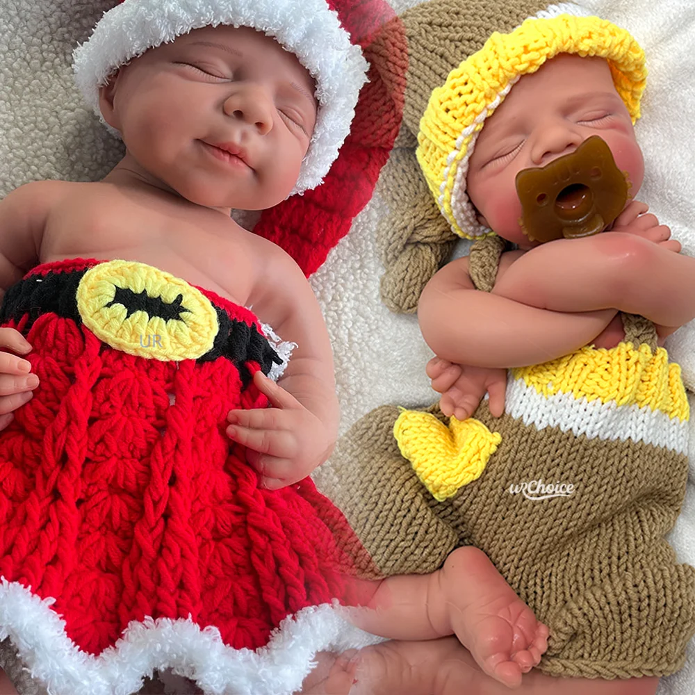 Open Mond 19 "Pascale Siliconen Reborn Babypop Meisje & Jongen Kunstenaar DIY Wasbare Reborn Bebe Pasgeboren Real Corpo de Siliconen Pop