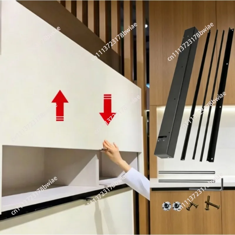 

Cabinet single door adjustable sliding door track wall cabinet buffer silent adjustable hinge accessories