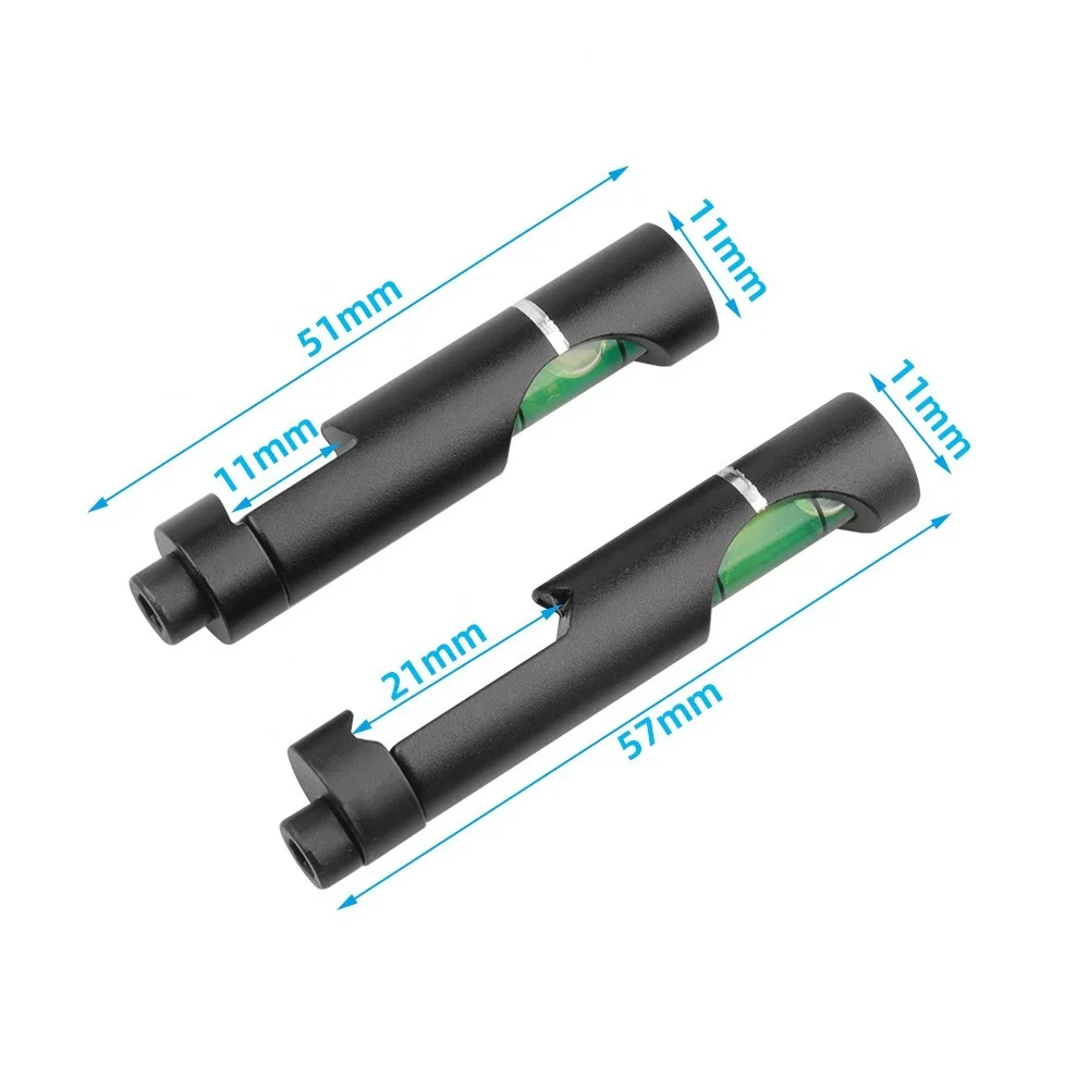Hunting Spirit Bubble Level Optical Scope Mounts for 11mm/20mm Picatinny Rail Rifel Scope Leveling Tool Kit Hunting Accessories