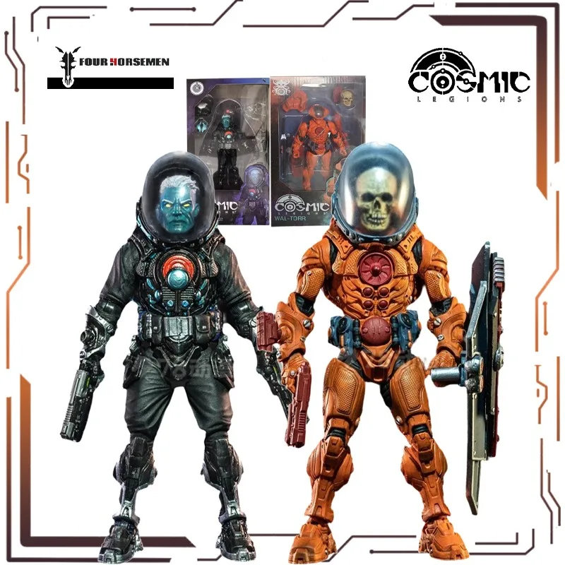 

Four Horsemen Studios 1/12 Finished Movable Figurine Cosmic Legions Special Release Crazy Walter Character As A Gift for Friends