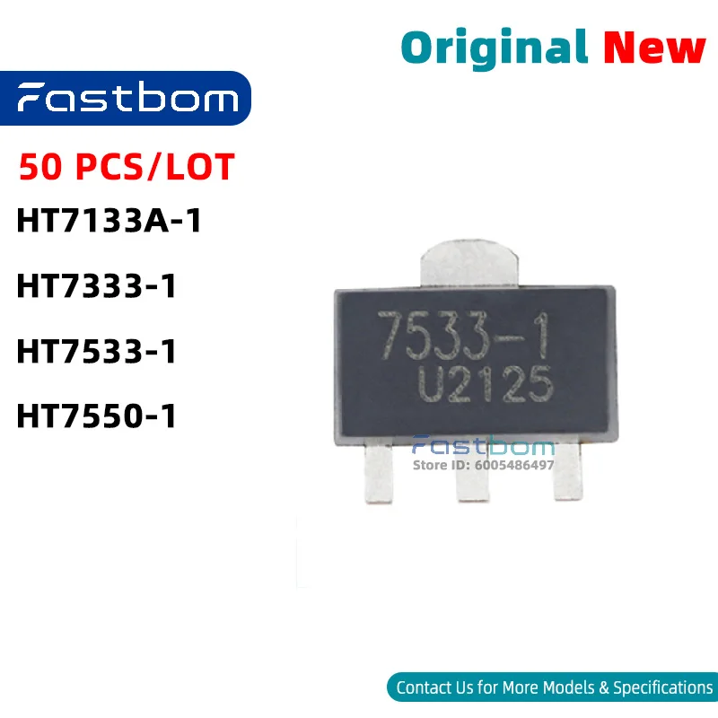 HT7333-1 HT7550-1 HT7533-1 HT7133A-1 SOT-89 LDO REG REGULATOR New Original