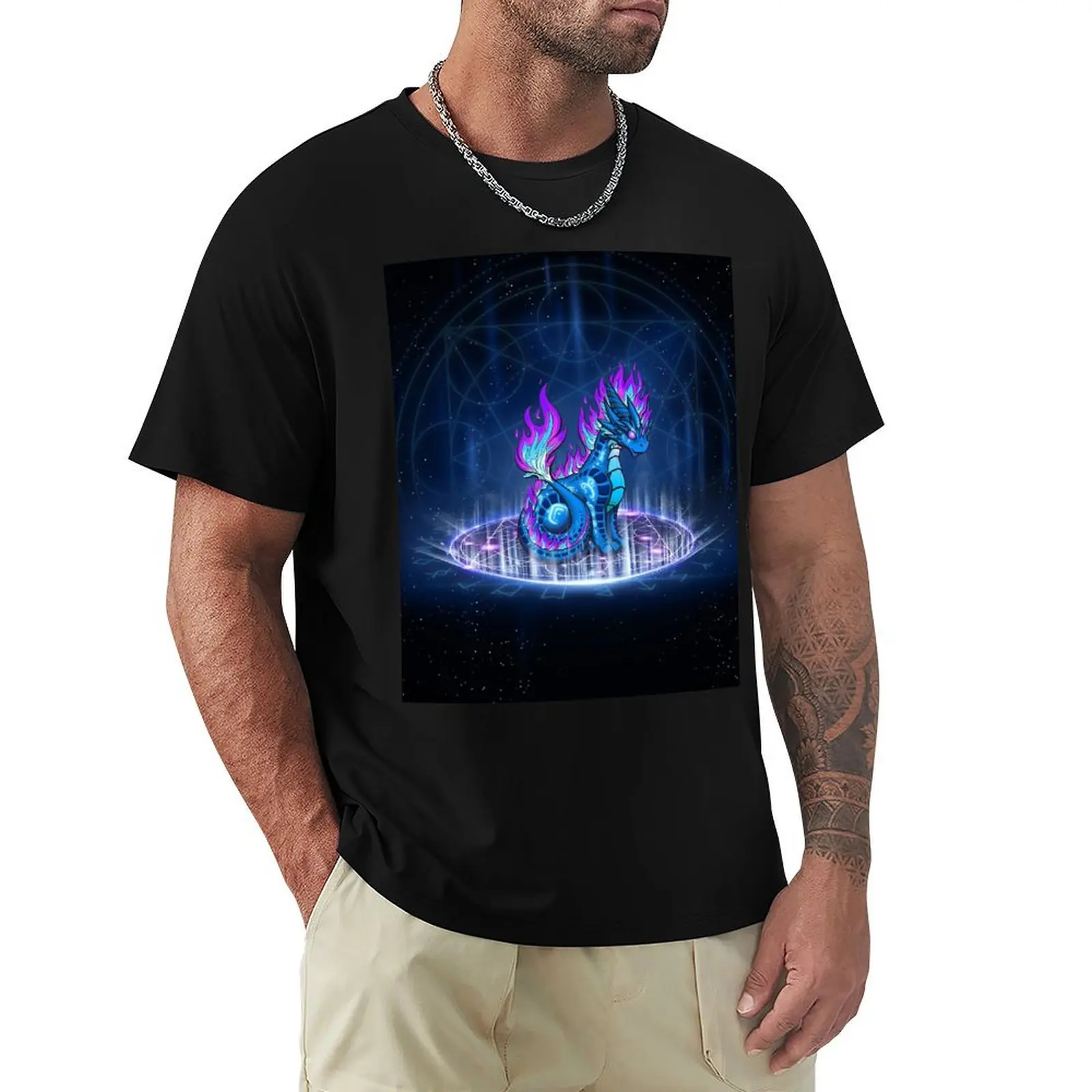 

Arcane Dragon T-Shirt for a boy tees anime tshirt T-shirts for men cotton