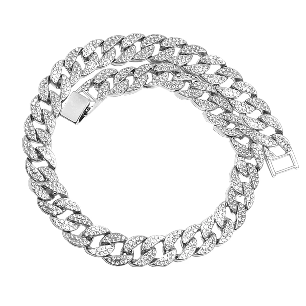 

1Pc Fashion Alloy Chain Necklace Jewelry Stylish Gift For Men Chic Accessory Fashion Chain