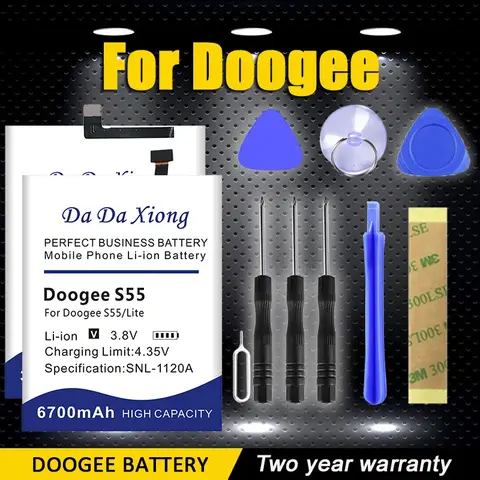 Battery For Doogee X5 F5 X6 X7 X9 Y8 X53 X55 X70 S70 BL5500 BL7000 BL12000 S30 S50 S55 S60 Y7 Y100X N10 N20 Mix Mini S Pro Lite