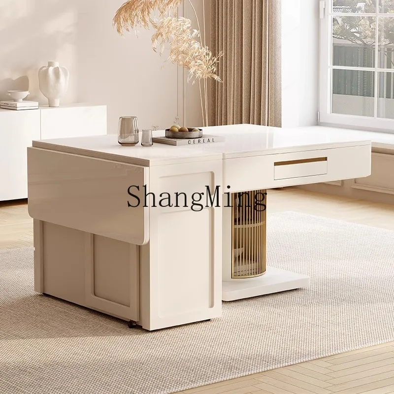 

ZYY mahjong table, tea table, folding slate, dining table and chair combination in one, dual-use, modern and simple for home use