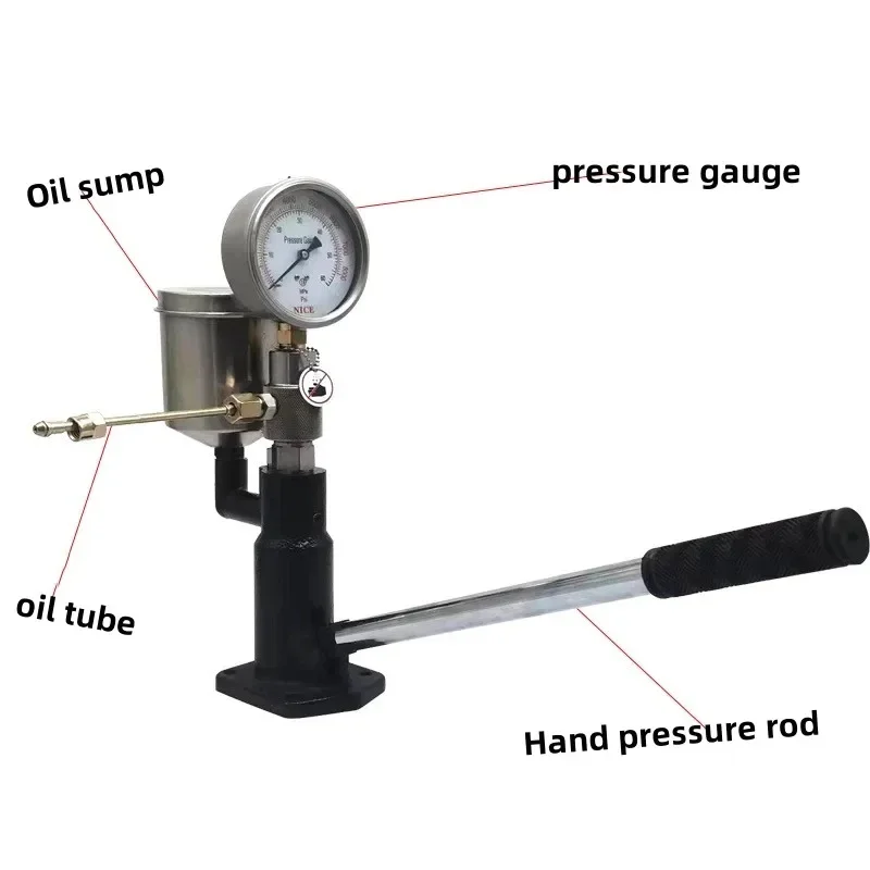 

Complete Metal Material CRIN CRDI Common Rail Injector Simulator Pressure Tester Repair Tools NC-60H