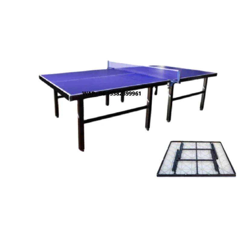 

Hot Sale Approved Modern Luxury Indoor Foldable Sport Table Tennis Table Eco-Friendly Wood 25mm MDF Surface