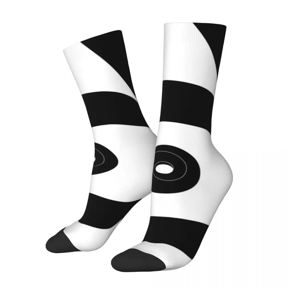 Hip Hop Retro Eye Within Triangle Crazy Men's compression Socks Unisex Freemasons Harajuku Seamless Printed Novelty  Crew Sock