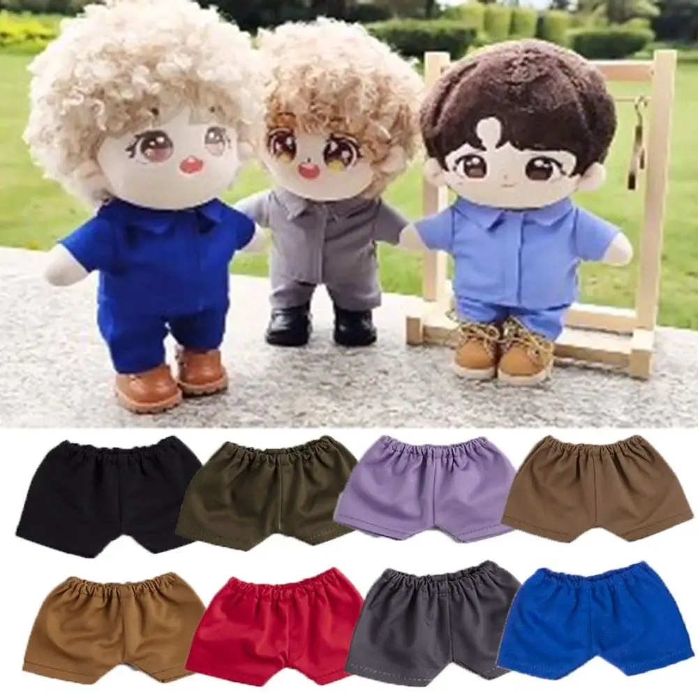 

High Quality Fashion Cotton Doll Clothes Cute Multi-Colors Casual Wears Pants Mini Cotton Doll Trousers for 15cm Cotton Doll