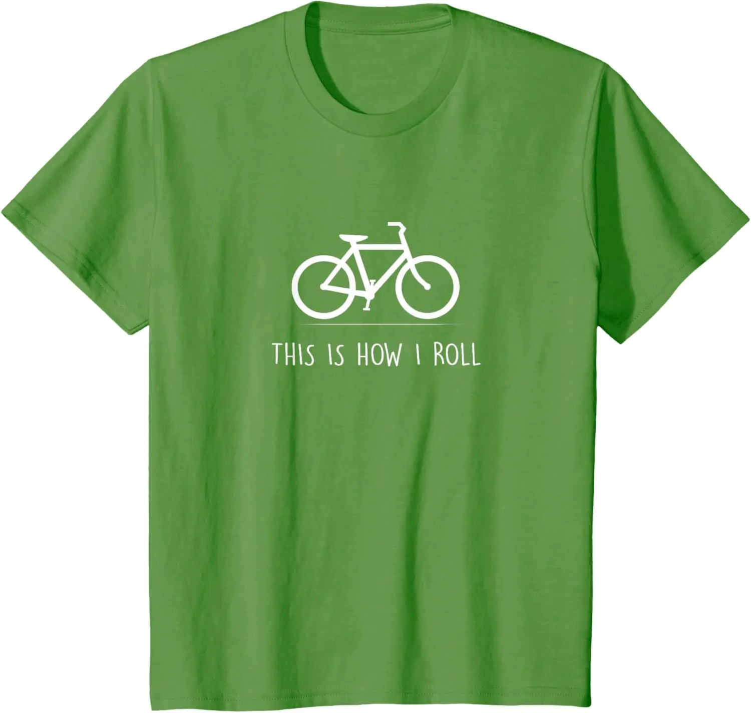This Is How I Roll T-Shirt Funny Cycling Bicycle Gift T-Shirt Unisex Children’s Wear Cotton Casual Short Sleeve Tee Camiseta