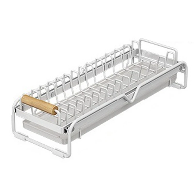 Simple Storage Rack Sticky-Free Anti-Slip Drawing Shelf Storage Basket Drain Rack