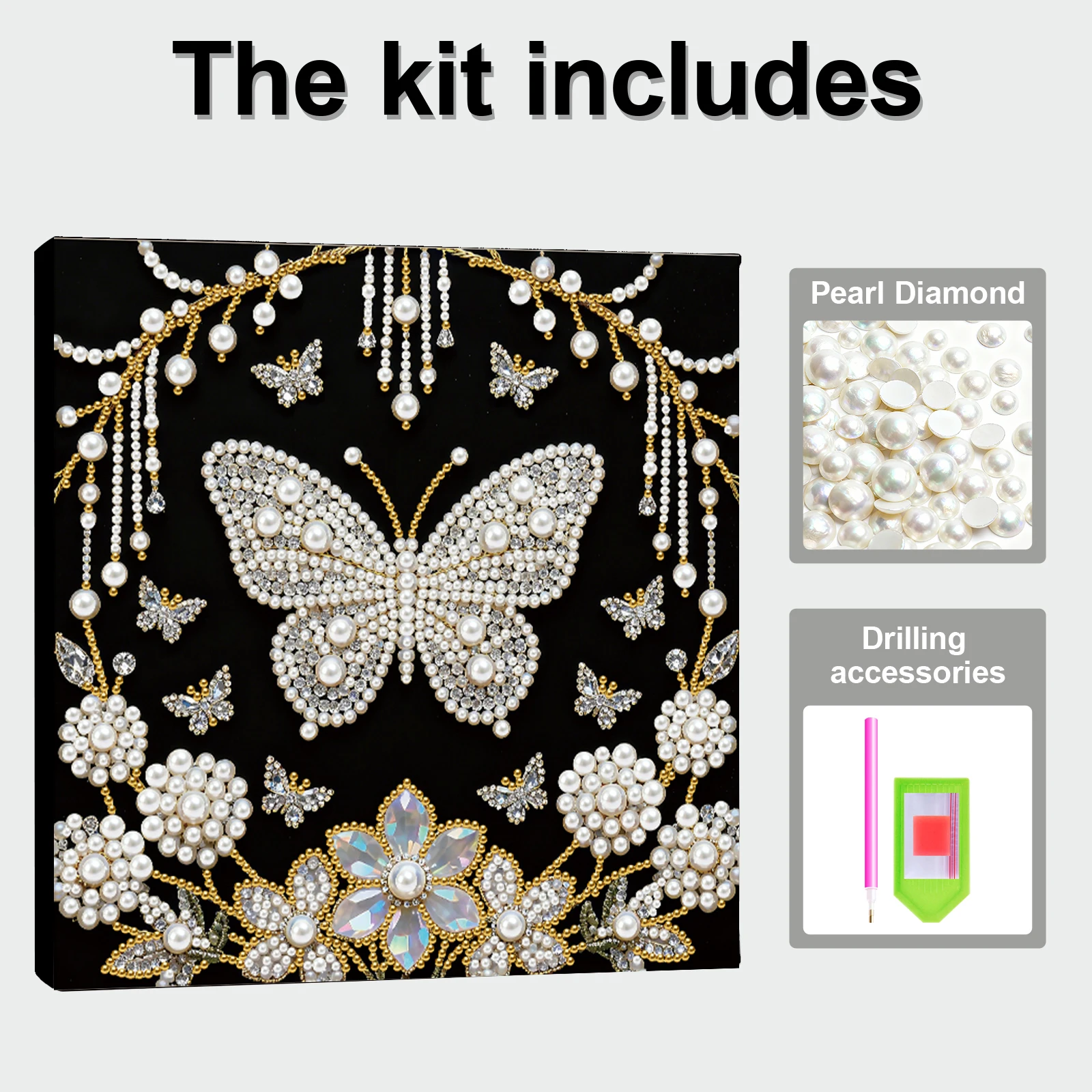DIY Pearl Painting Art Kits fo - огляд і ціна Resin Art Kits For Adults