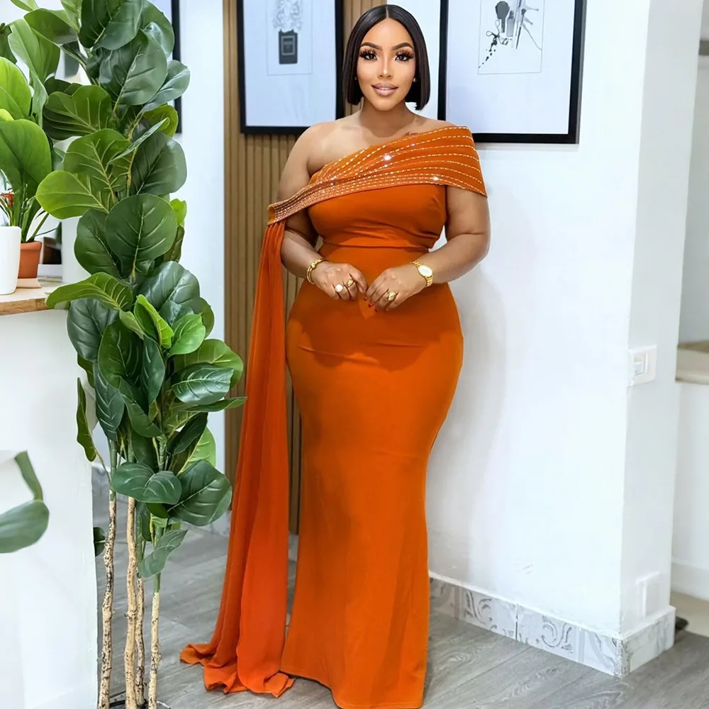 

Elegant Dashiki African Dresses for Women 2026 Spring Summer African Sleeveless Polyester Party Evening Long Bodycon Dresses