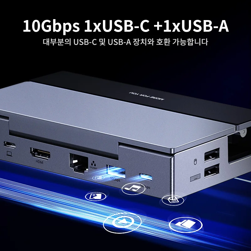 UGREEN 스팀 데크 도크, RJ45, PD100W, USB C 허브, 스팀 데크, RO... - 2