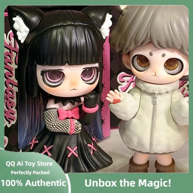 

Original Kiki Pet Store Series Blind Box Black Style Trendytoy Figurines Dark Doll Collection Decoration Pvc Model Dolls Gift