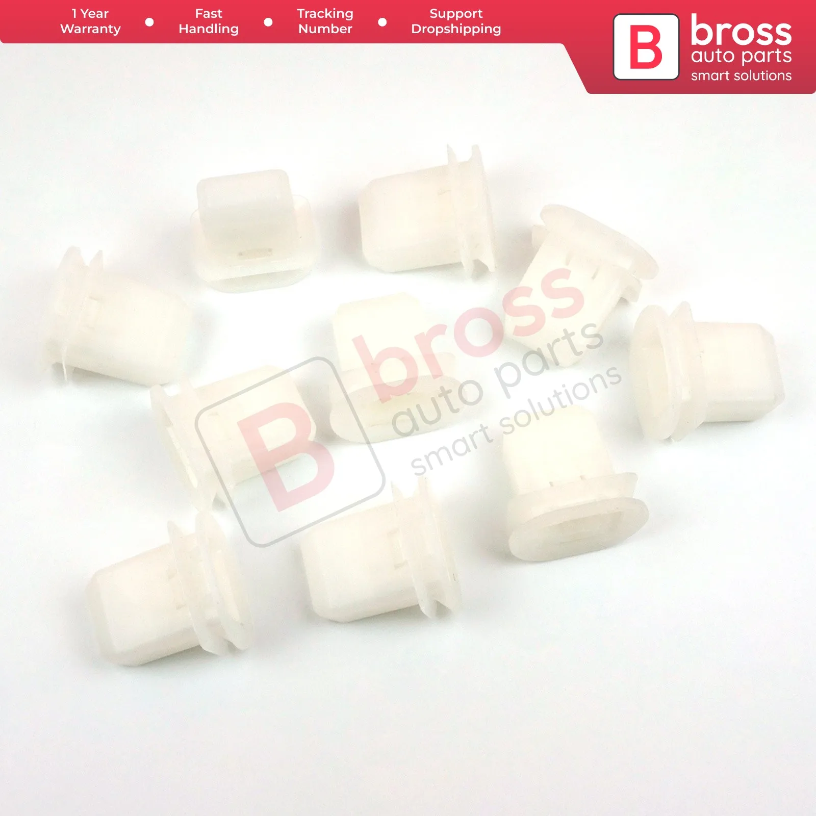 BCF2139 10 Pcs Screw Grommets for Toyota: Top Head Size: 40.1x27.6mm Stem Length: 31.5mm Hole Diameter: 27.8x16.5mm Toyota