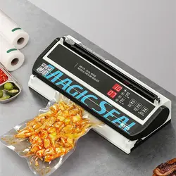 MS175 Vacuum Sealer Machine Wet Vacuum Sealer Packaging Machine Professional Food Plastic Bag Sealer 220V/110V