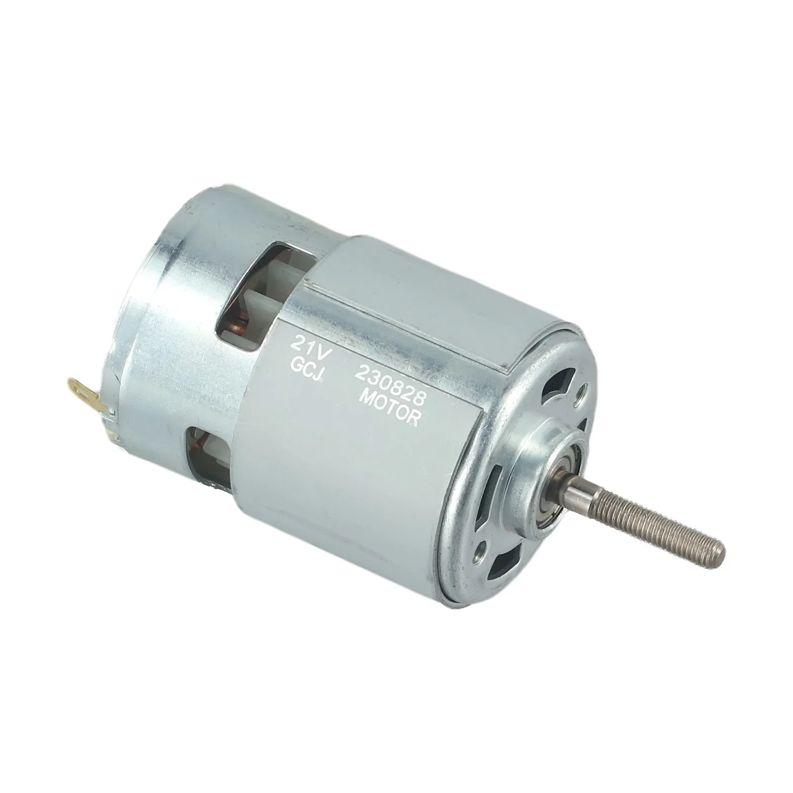 RS755VC Compatible Motor For 12V 21V Lithium Battery Lawn Mower With Rechargeable Features And Cooling Fan For Heat Dissipation