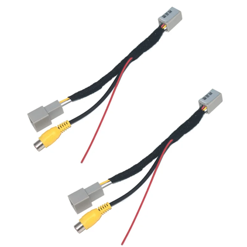2 Pcs Car Rear View Camera RCA Video Reverse Camera For Mitsubishi Outlander ASX GF GG ZJ