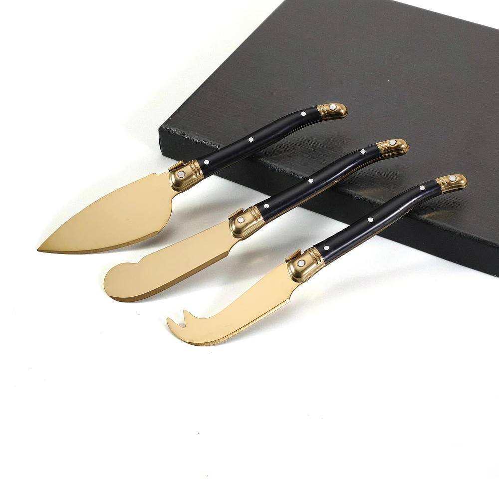 

3pcs Stainless Steel Cheese Knives Set Dessert Jam Tools Cream Cutlery Butter Spreader Cheese Spatula Kitchen Gadgets