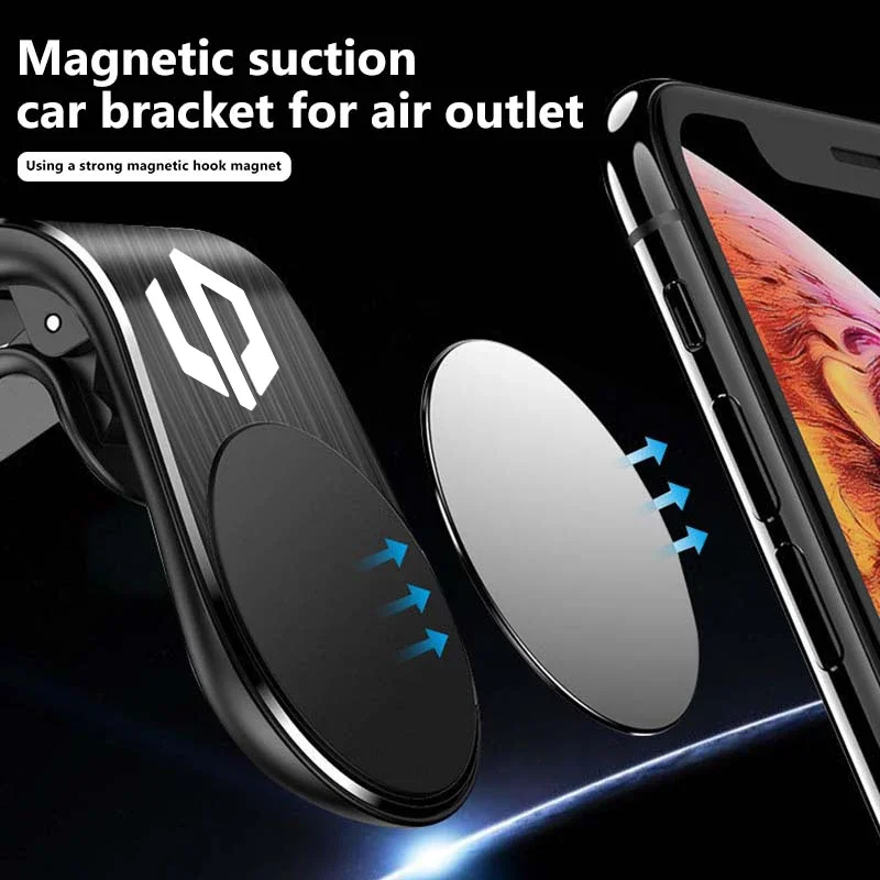 Magnetic Car Phone Holder Air Vent Clip Adjustable Rotation For Leapmotor C11 C10 C16 C01 T03 S01 Auto Interior Accessories