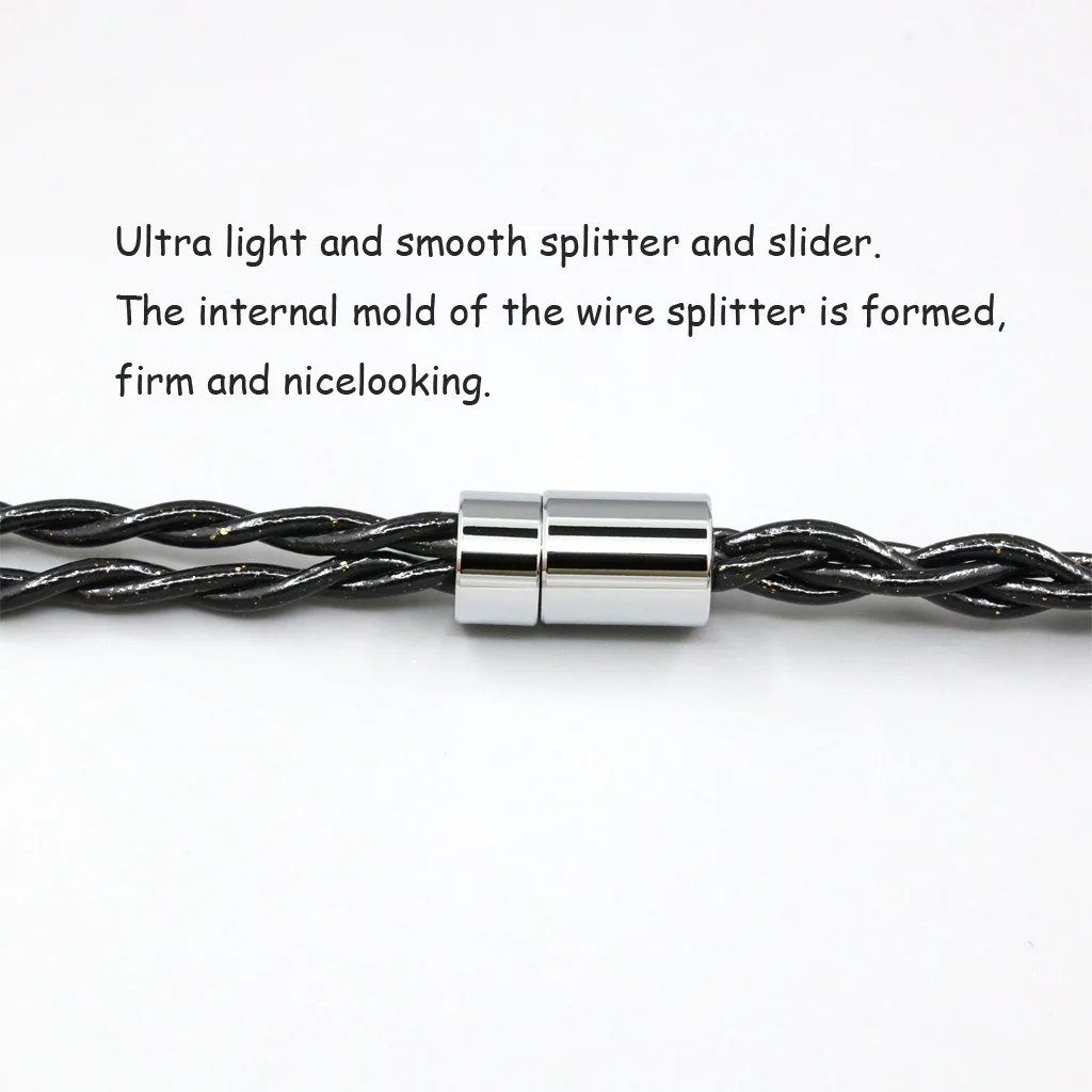 99% الفضة النقية البلاديوم الجرافين العائمة الذهب سماعة كابل للسيد مكبرات الصوت ألفا الكلب الأثير C تدفق جنون الكلب AEON 8335