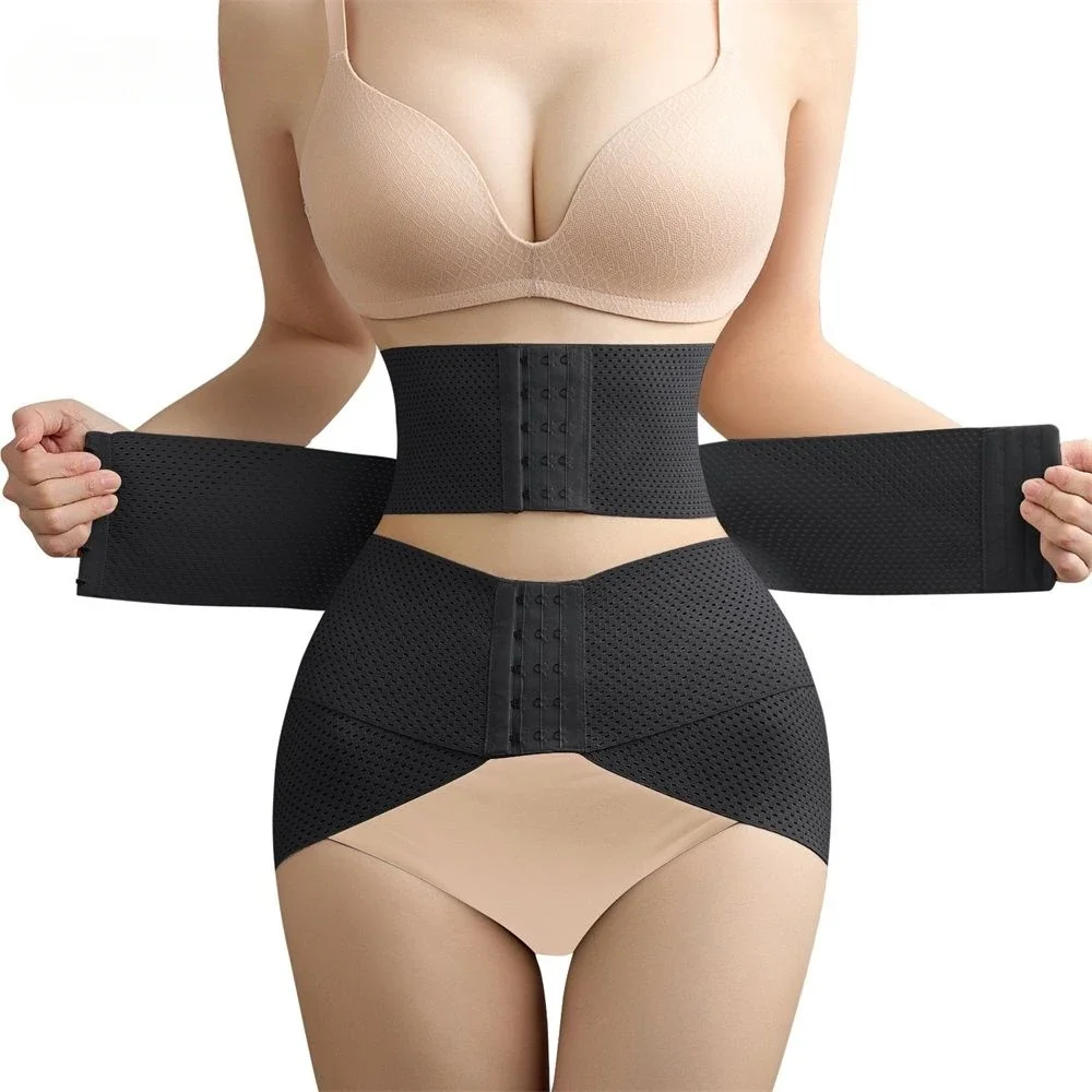 Shapewear Women Postpartum Repair cintura per la raccolta del corpo vita che stringe il cavallo dell\'osso pelvico che modella la cintura di tenuta