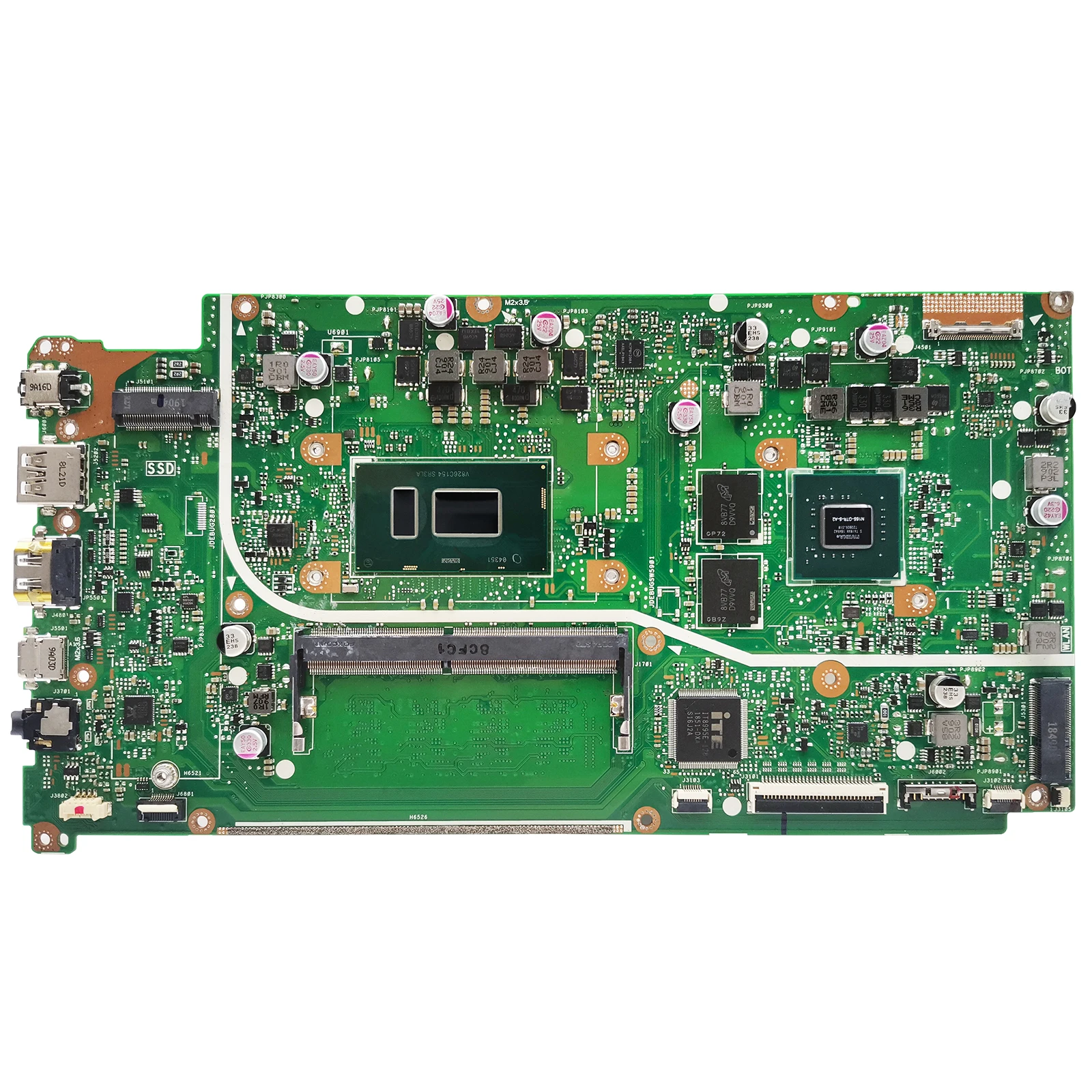 Für ASUS X512U X512UA X512UB X512UF F512U A512U Y5100U V5000UA Mainboard 6050A3249301 4417U i3 i5 i7 Gen VivoBook 15 X512