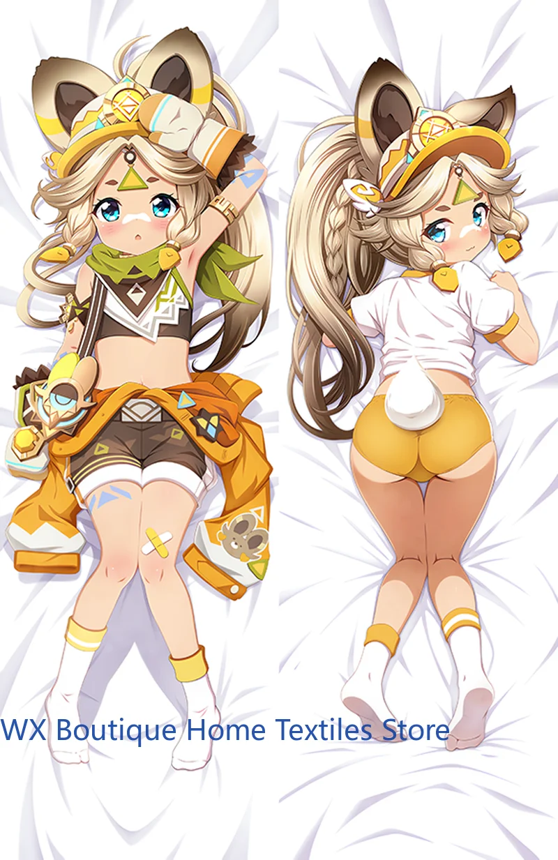 

Genshin Impact Dakimakura аниме Качина обнимающая наволочка для тела двусторонняя наволочка с принтом