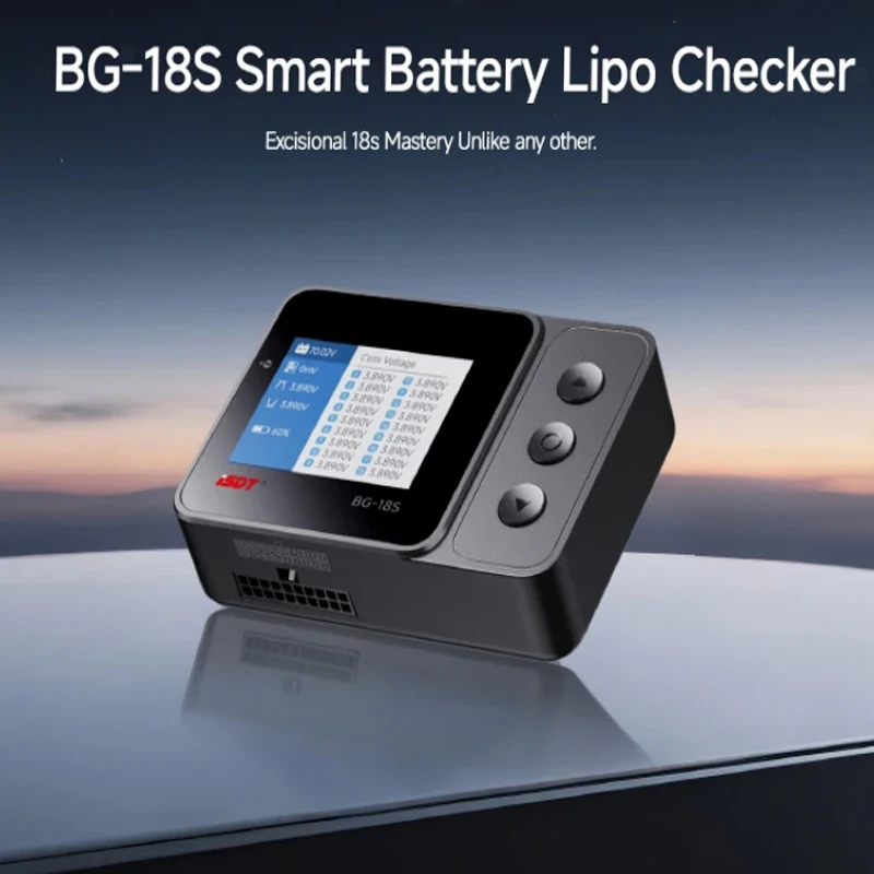 

ISDT BG-18S Smart Battery Lipo Checker Excisional 18s Mastery Unlike any Other Support LiFe LiPO LiHV UUHV