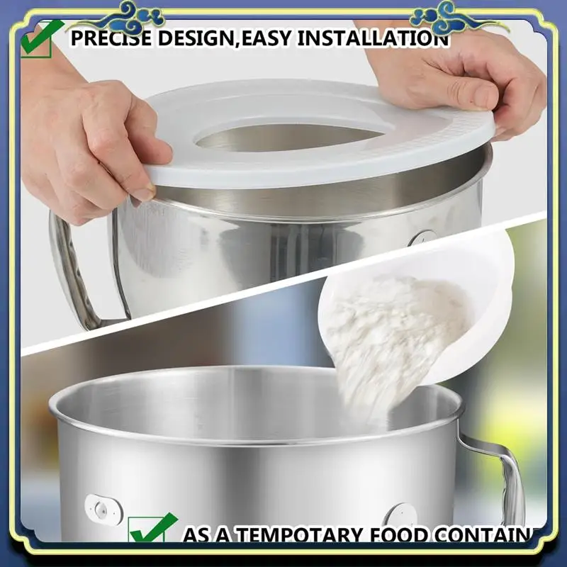 

A56P-7 Quart Stainless Steel Mixer Bowl For Kitchenaid Stand Mixers,For Kitchenaid Mixer Accessories,For Kitchenaid Bowl