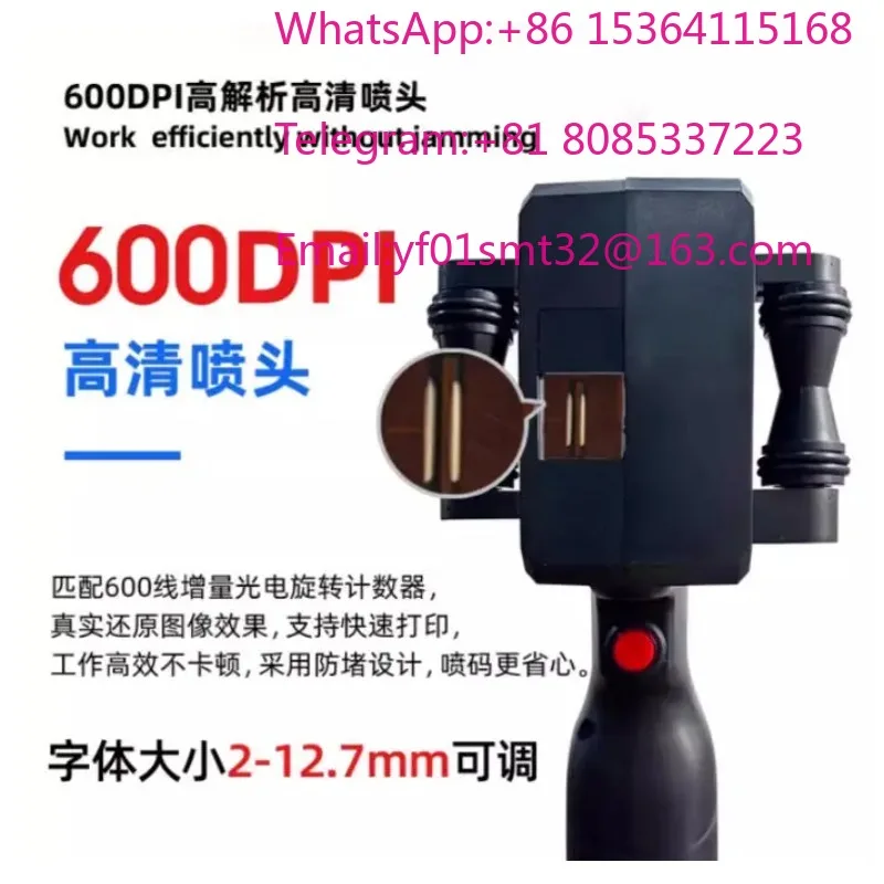 New Arrival Coding Online Inkjet Printer Industrial Digital Expiry Date Logo Printing Machine Impression