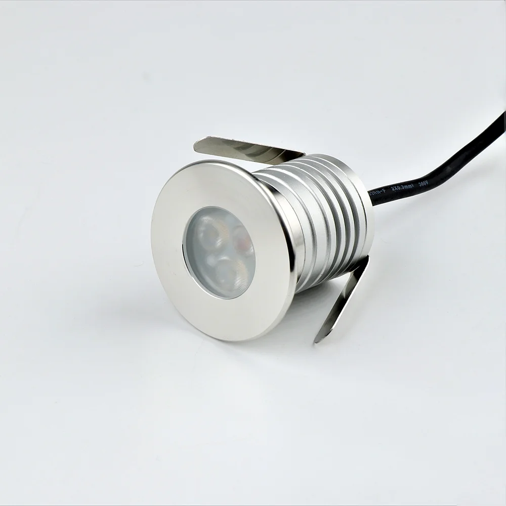 3W podwodny basen LED Light wodoodporny IP68 DC12-24V bezpieczeństwo ogród pływanie staw lampa rozmiar 35mm