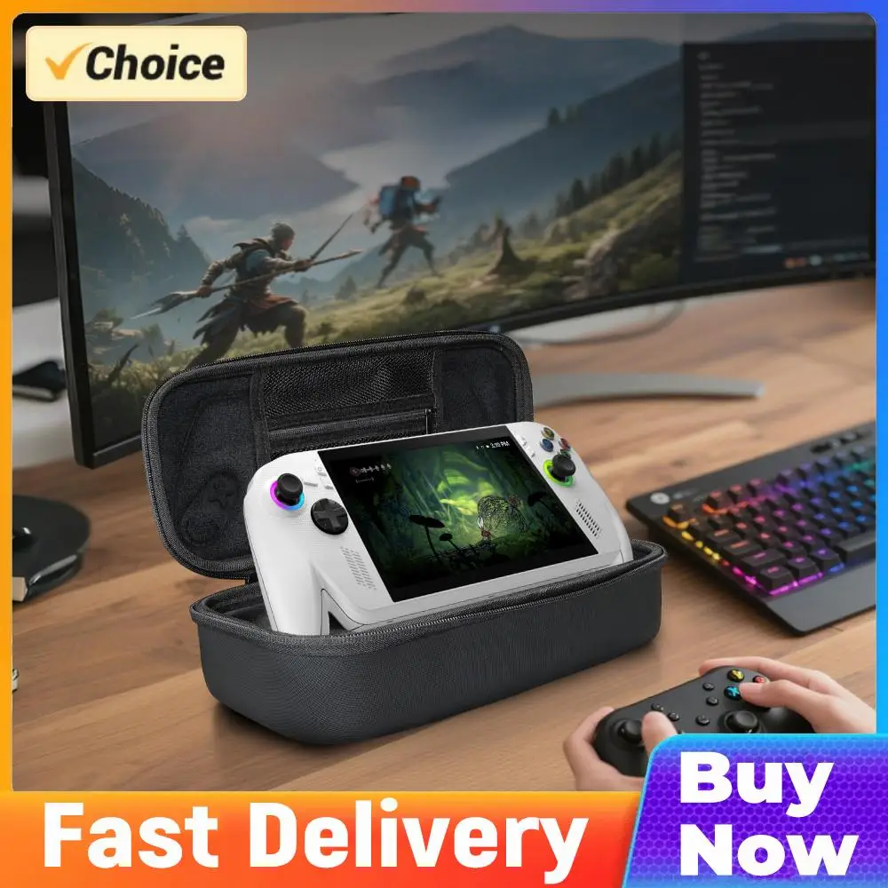 

Водонепроницаемый жесткий защитный кейс для игровой консоли ROG XBOX Ally, сумка для переноски, защитный чехол для консоли, игровые аксессуары