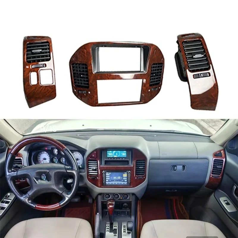 Installation de climatisation de sortie d'air A/C pour Mitsubishi pour Pajero V73 V75 V77 pour sortie de ventilation d'échappement de voiture Montero