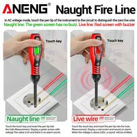 ANENG B19 Voltmeter Tester Pen NonContact 30-1000V Voltage Detector Tester Meter Buzzer Alarm Diagnostic Breakpoint Finder Tools
