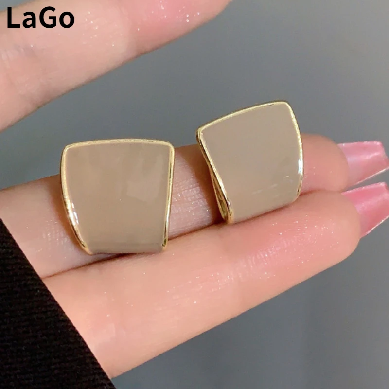 

Fashion Jewelry 925 Silver Needle Vintage Temperament Geometric Earrings For Women Party Gifts Simply Design Ear Accessories