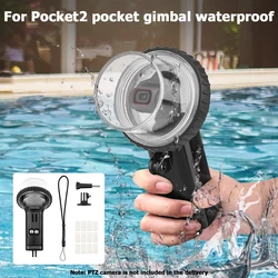 For DJI OSMO Pocket 2 Waterproof Case Housing Case Protective Shell Surfing Underwater 60 Meter Diving Gimbal Camera Accessories