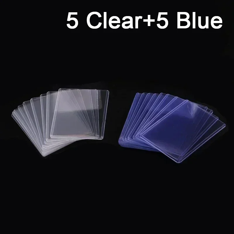 25/20/1Pack 35PT Transparent Card Sleeves PVC Hard Plastic Game Cards  Holder Cover for Collectible Trading Cards - AliExpress 21