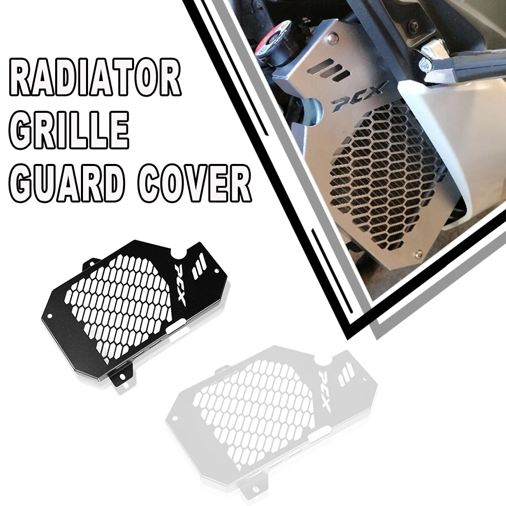 

For HONDA PCX 160 PCX160 2021 2022 2023 PCX160 Motorcycle scooter Radiator Guard Grille Protection Water Tank Guard Aluminum CNC