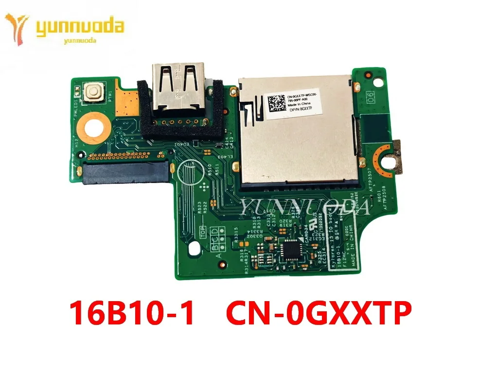 16B10-1 CN-0GXXTP For Dell Inspiron 7373 Power Button USB SD Card Reader Board  F12HC 100% tested good