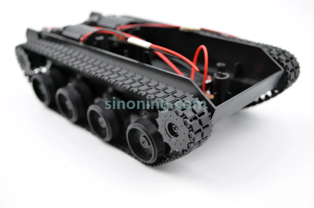 RC Tank Smart Robot Tank Light Damping balance Tank Robot Chassis Platform for Arduino 130 Motor diy robot toys for children