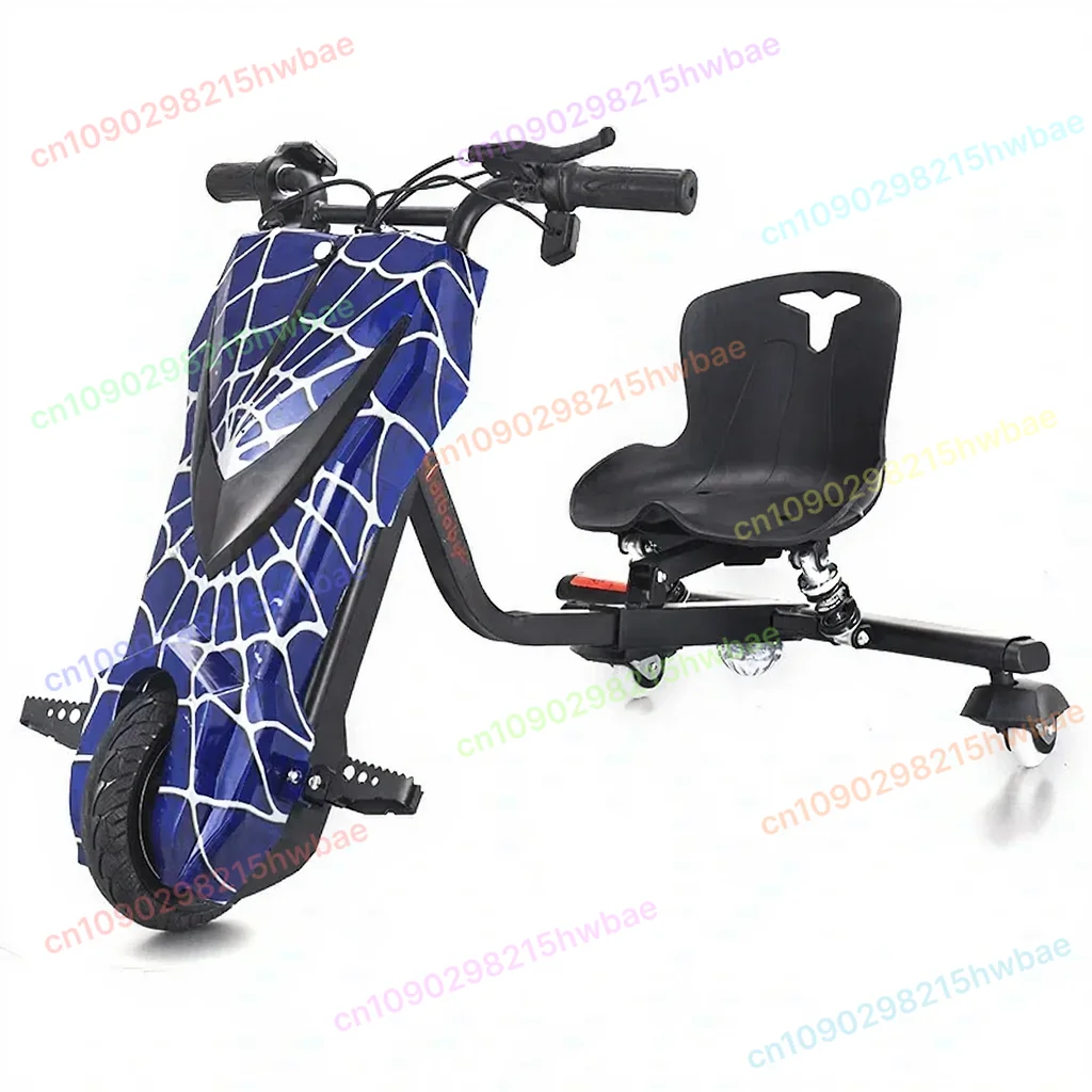 Drift Trike Voor Kinderen – 360° Drift, Verstelbare Zitting, Draagvermogen 80 Kg, Lichtende Achterwielen, Vanaf 6 Jaar