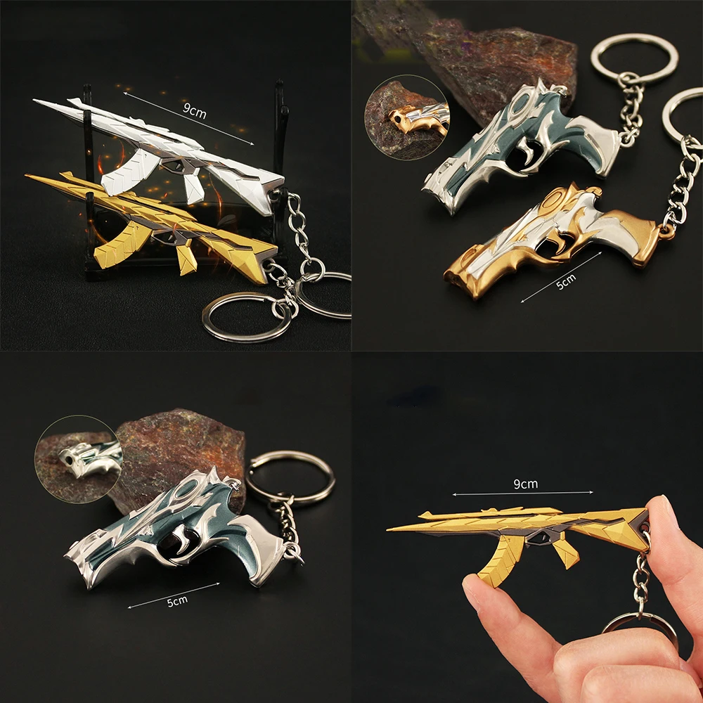 Valorant Cosplay Pendentif, ThDPAlien Overlord AK, Athixis, Berserker Model Gun, Anime Revolver, Cemown GérGifts Collection