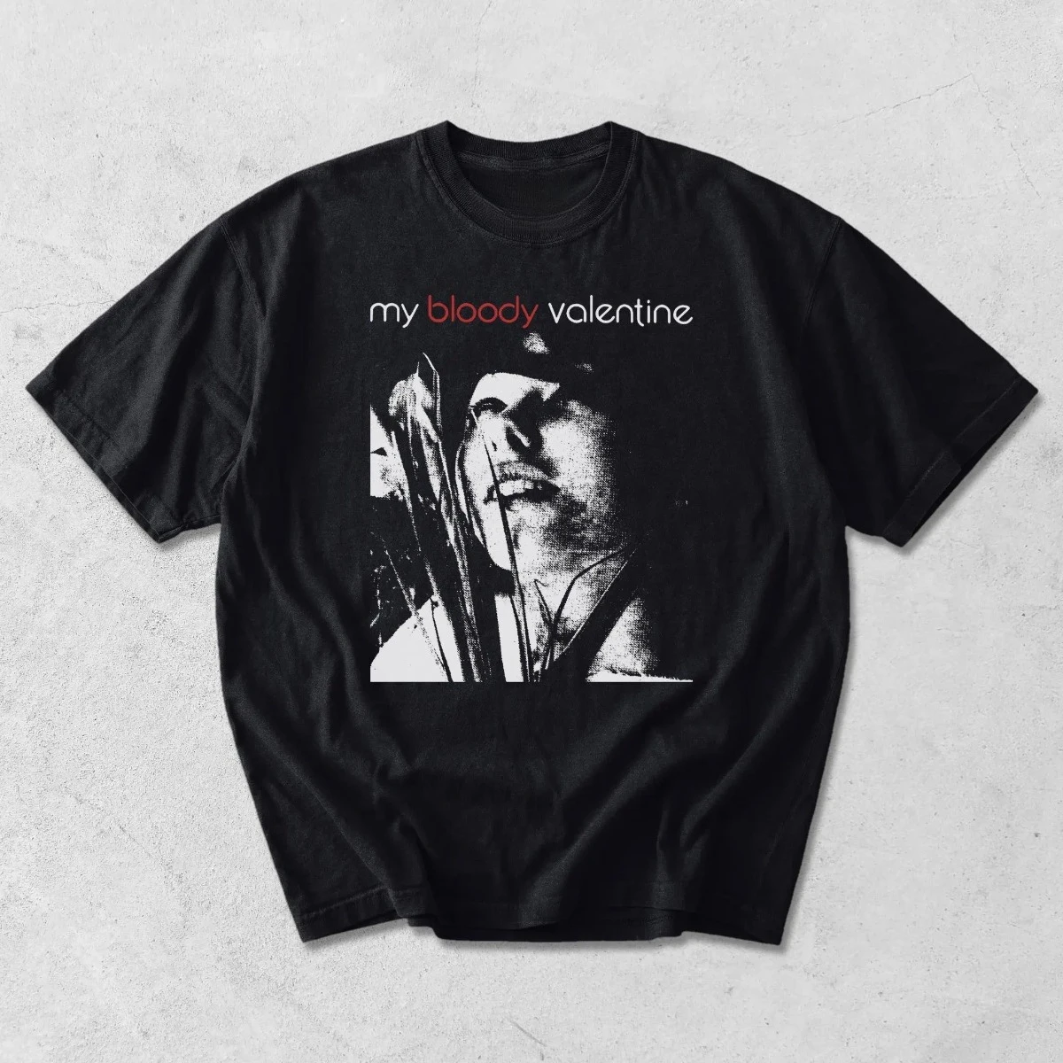 My Bloody Valentine's Day 90s T-shirt, Bloody Valentine's Day Retro Shirt Printed Pattern T-shirt, Daily Casual T-shirt