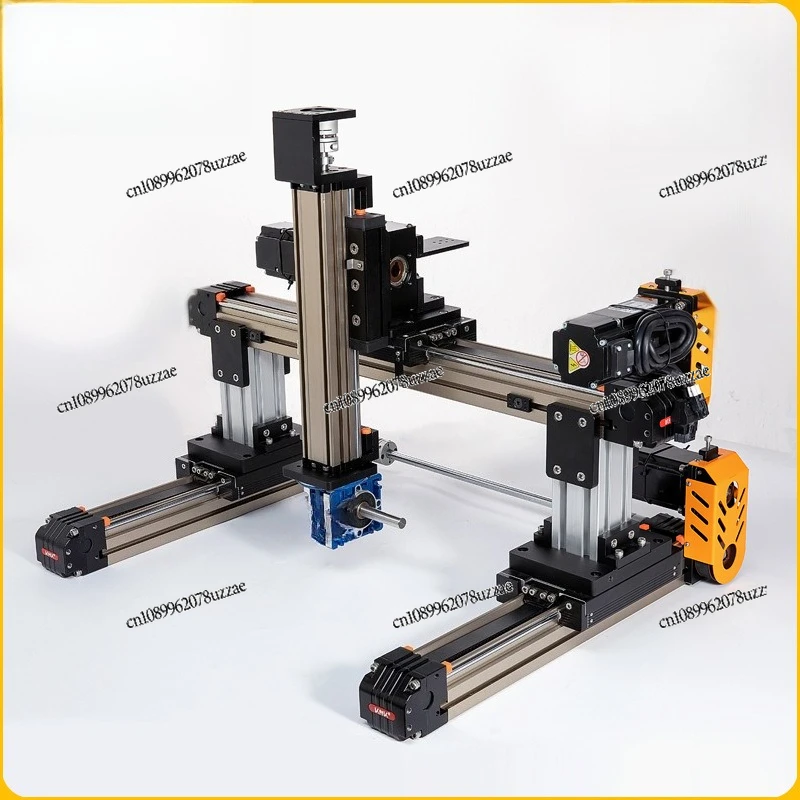 The Three-axis Electric Sliding Table Module Can Build A Cross Gantry Aluminum Alloy Timing Belt Linear Sliding Table