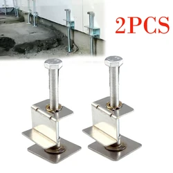2pcs Tile Height Regulator Adjustable Wall Tile Locator Lifter Leveler Metal Tile Leveling Tool For DIY Projects Tile Laying