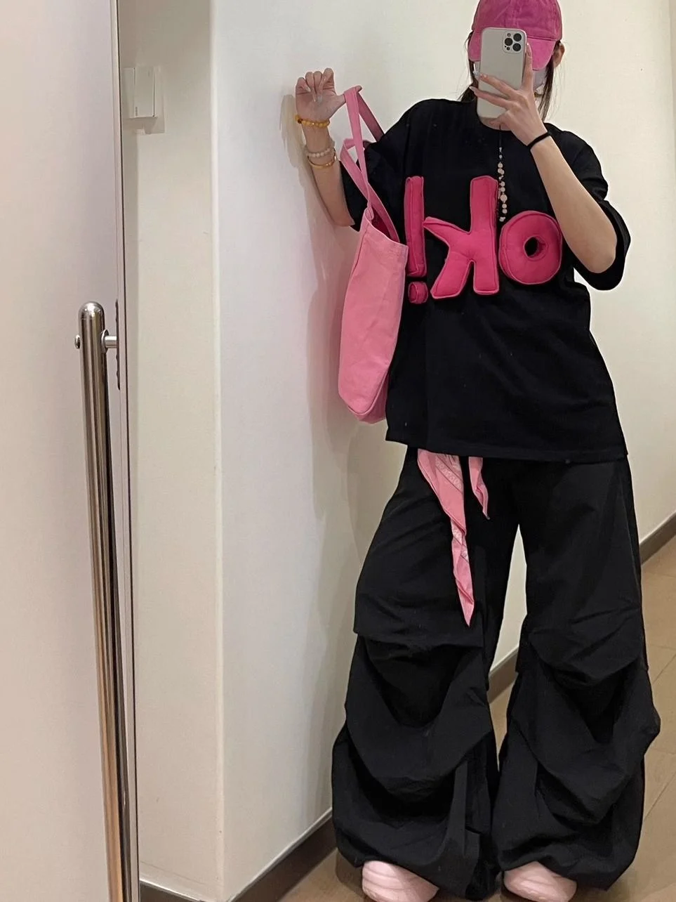 

Брюки-парашюты женские самые дешевые летние муслиновые конические дизайны Highstreet оверсайз на открытом воздухе быстросохнущие легкие художественные Y2K