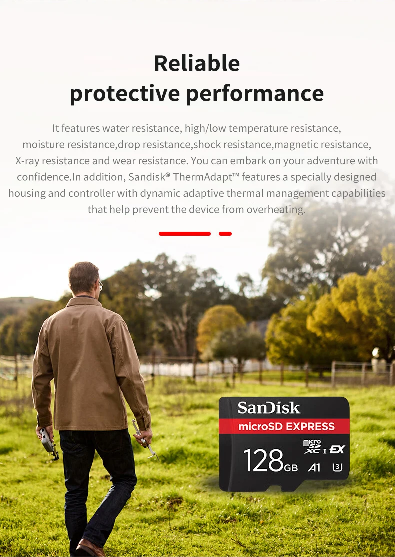 SanDisk MicroSD Express Karte 128GB 256GB A2 5.3K NVMe TF Speicherkarte für Tablet UAV Switch 2 Max 880Mb/s Micro SD Karte für Telefon – Detail 5